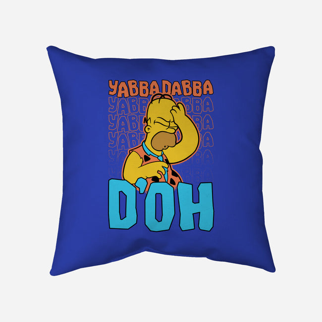 Stone Age Animation-None-Removable Cover w Insert-Throw Pillow-Studio Mootant