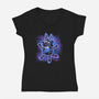 Heeler Constellation-Womens-V-Neck-Tee-retrodivision