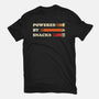 Powered By Snacks-Womens-Basic-Tee-Studio Mootant