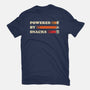 Powered By Snacks-Unisex-Basic-Tee-Studio Mootant