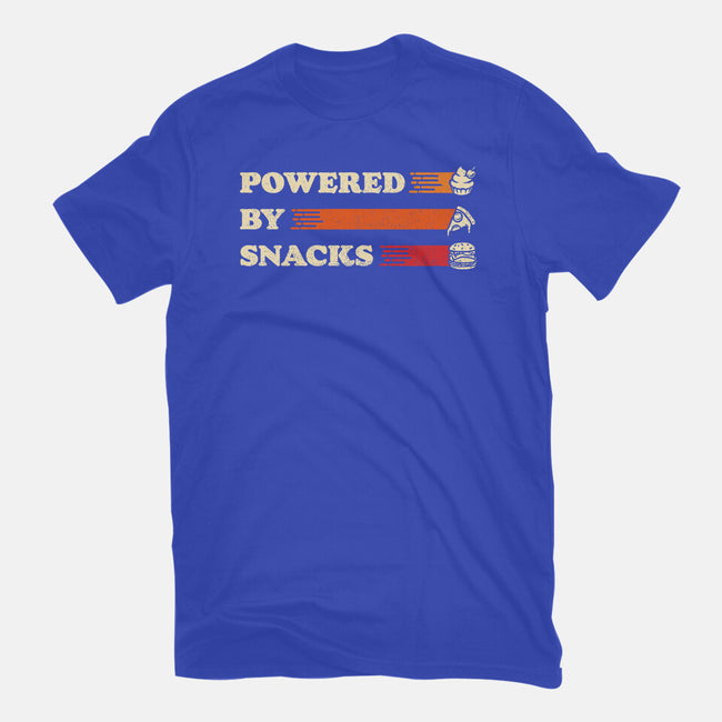 Powered By Snacks-Unisex-Basic-Tee-Studio Mootant