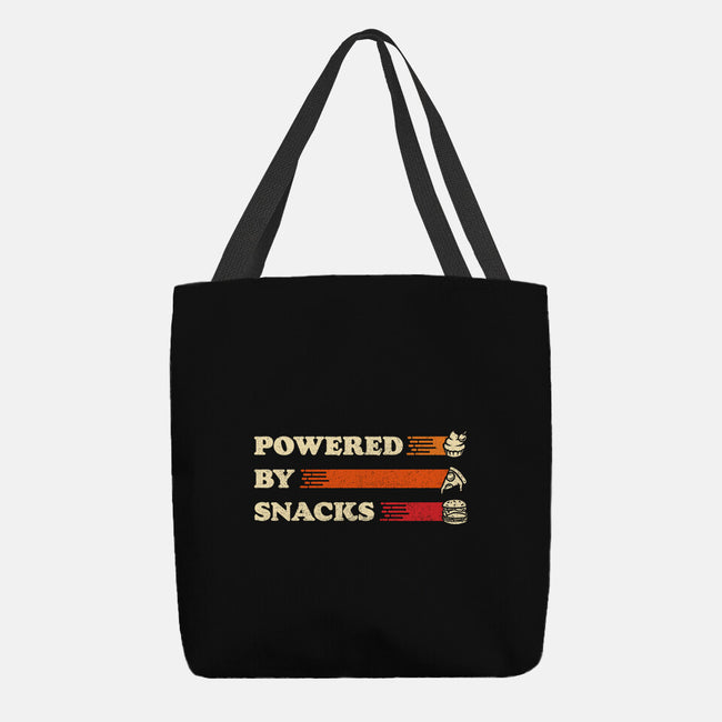 Powered By Snacks-None-Basic Tote-Bag-Studio Mootant