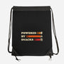 Powered By Snacks-None-Drawstring-Bag-Studio Mootant