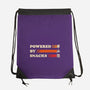 Powered By Snacks-None-Drawstring-Bag-Studio Mootant