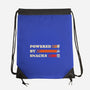 Powered By Snacks-None-Drawstring-Bag-Studio Mootant