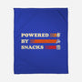 Powered By Snacks-None-Fleece-Blanket-Studio Mootant