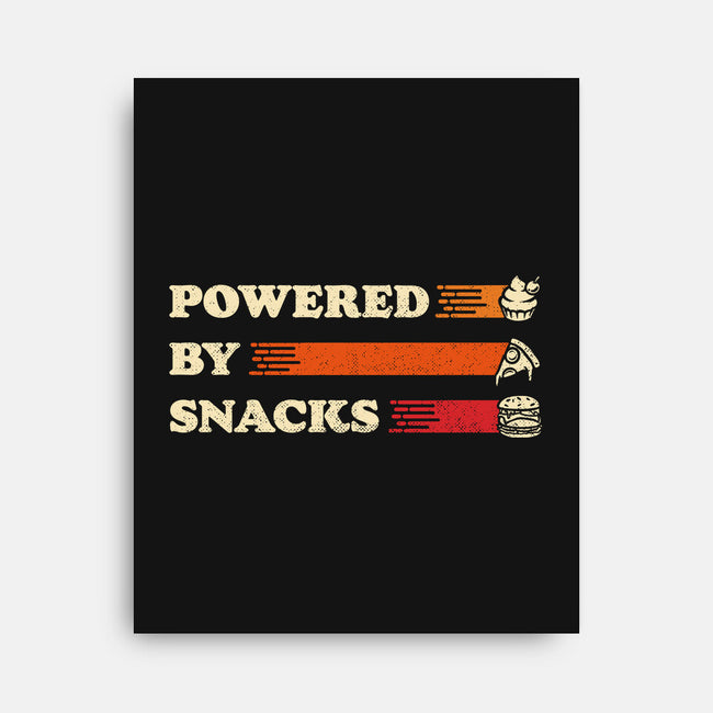 Powered By Snacks-None-Stretched-Canvas-Studio Mootant