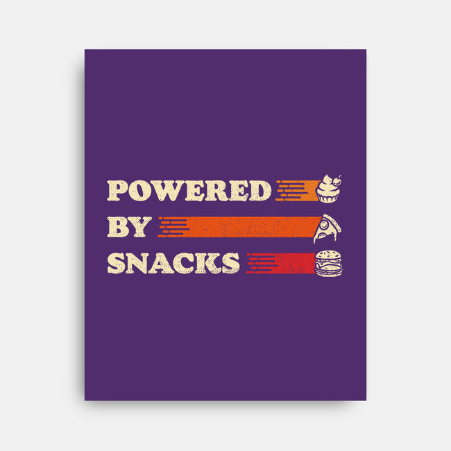 Powered By Snacks-None-Stretched-Canvas-Studio Mootant