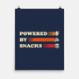 Powered By Snacks-None-Matte-Poster-Studio Mootant