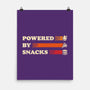Powered By Snacks-None-Matte-Poster-Studio Mootant