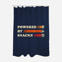 Powered By Snacks-None-Polyester-Shower Curtain-Studio Mootant