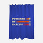 Powered By Snacks-None-Polyester-Shower Curtain-Studio Mootant