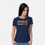 Powered By Snacks-Womens-Basic-Tee-Studio Mootant