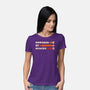 Powered By Snacks-Womens-Basic-Tee-Studio Mootant