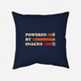 Powered By Snacks-None-Removable Cover w Insert-Throw Pillow-Studio Mootant