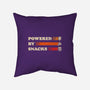 Powered By Snacks-None-Removable Cover w Insert-Throw Pillow-Studio Mootant
