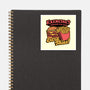Burger Fries Exercise-None-Glossy-Sticker-Studio Mootant