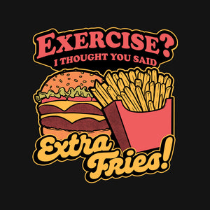 Burger Fries Exercise