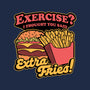 Burger Fries Exercise-Unisex-Crew Neck-Sweatshirt-Studio Mootant
