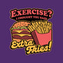 Burger Fries Exercise-Unisex-Crew Neck-Sweatshirt-Studio Mootant