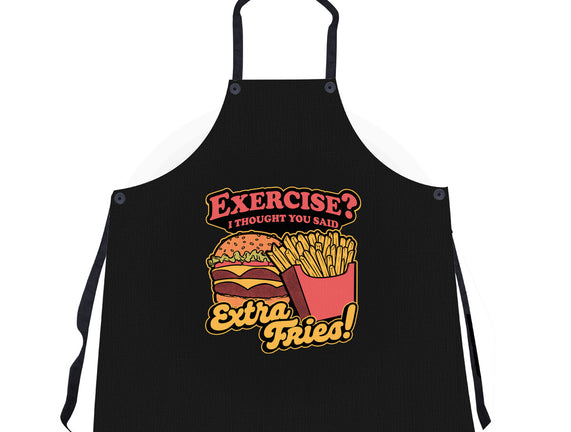 Burger Fries Exercise