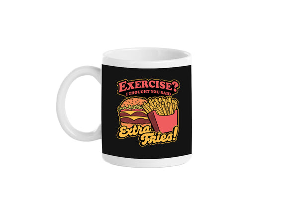 Burger Fries Exercise