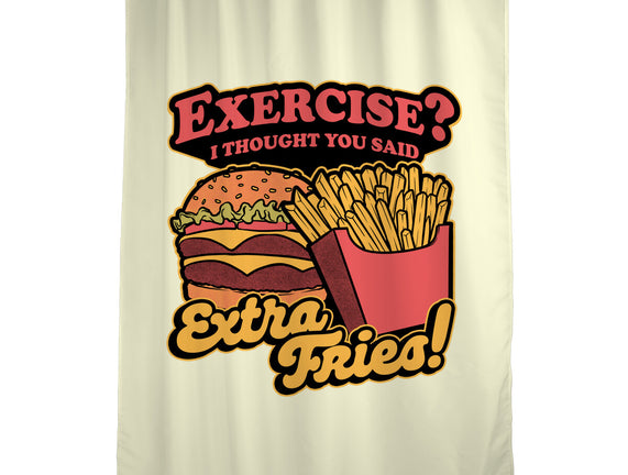 Burger Fries Exercise