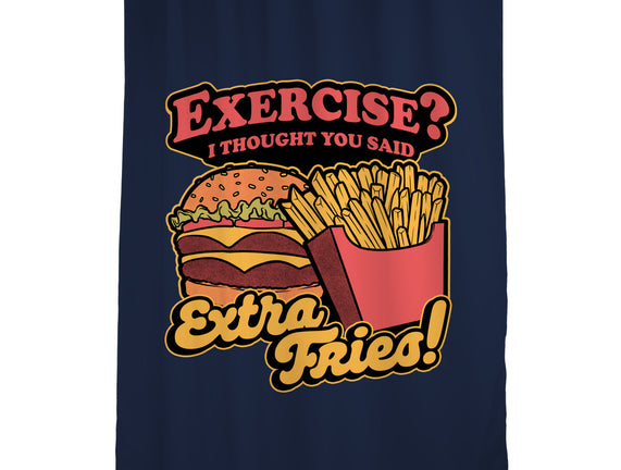 Burger Fries Exercise