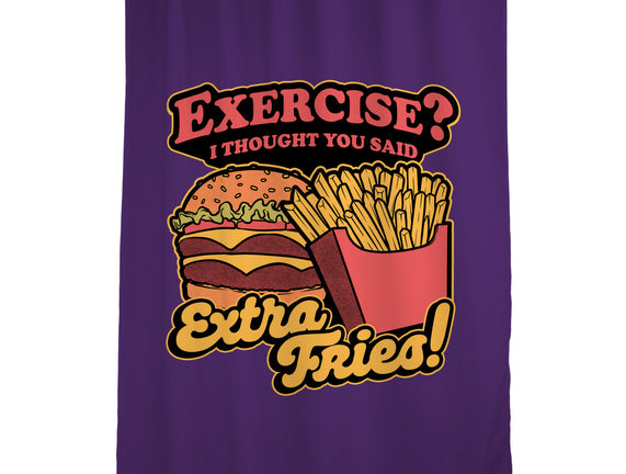 Burger Fries Exercise