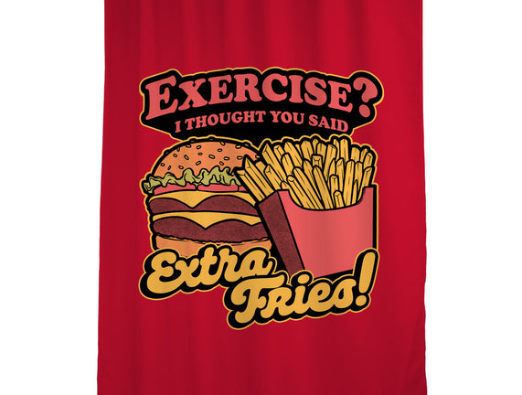Burger Fries Exercise