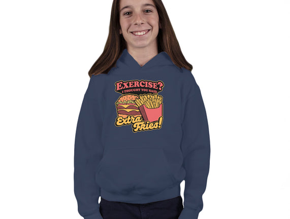 Burger Fries Exercise