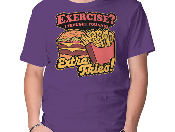 Burger Fries Exercise