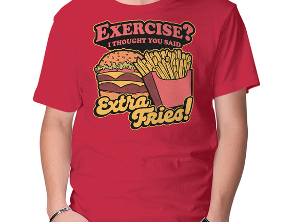 Burger Fries Exercise
