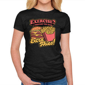 Burger Fries Exercise