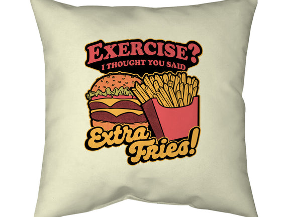 Burger Fries Exercise