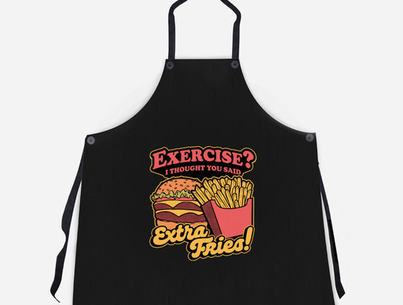 Burger Fries Exercise