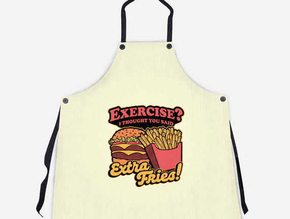 Burger Fries Exercise