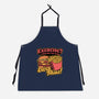 Burger Fries Exercise-Unisex-Kitchen-Apron-Studio Mootant