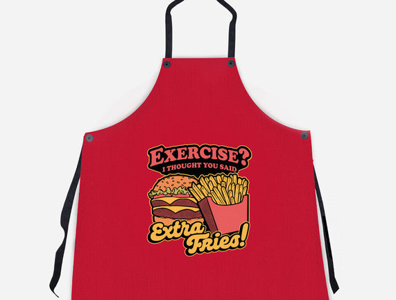 Burger Fries Exercise