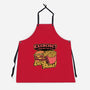 Burger Fries Exercise-Unisex-Kitchen-Apron-Studio Mootant