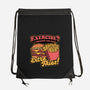 Burger Fries Exercise-None-Drawstring-Bag-Studio Mootant