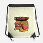 Burger Fries Exercise-None-Drawstring-Bag-Studio Mootant