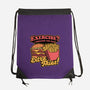 Burger Fries Exercise-None-Drawstring-Bag-Studio Mootant