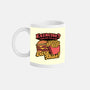 Burger Fries Exercise-None-Mug-Drinkware-Studio Mootant