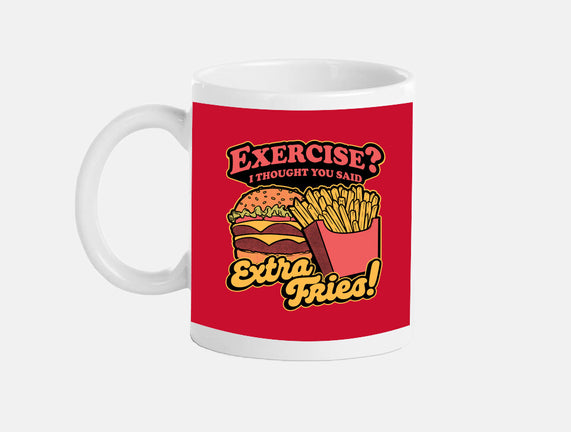 Burger Fries Exercise