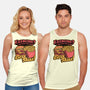 Burger Fries Exercise-Unisex-Basic-Tank-Studio Mootant