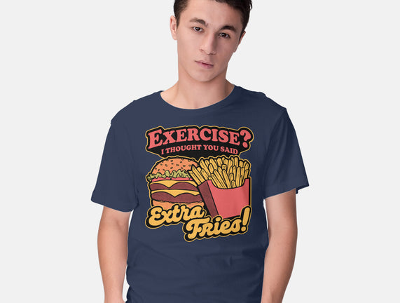 Burger Fries Exercise