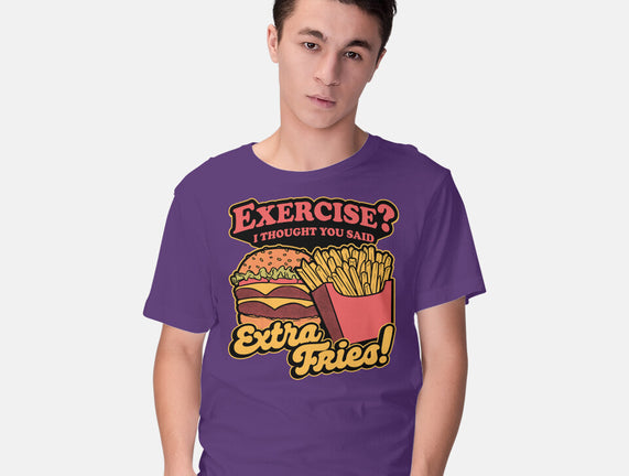 Burger Fries Exercise