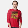 Burger Fries Exercise-Mens-Long Sleeved-Tee-Studio Mootant