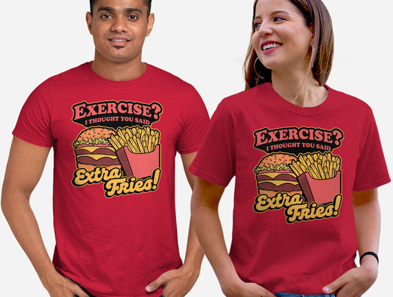 Burger Fries Exercise